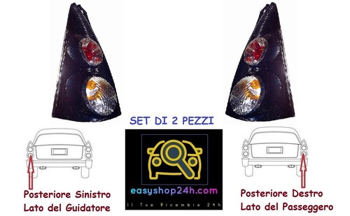 Set faro fanale fanalino - 2,