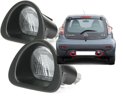 Coppia fanale targa per - coppia,